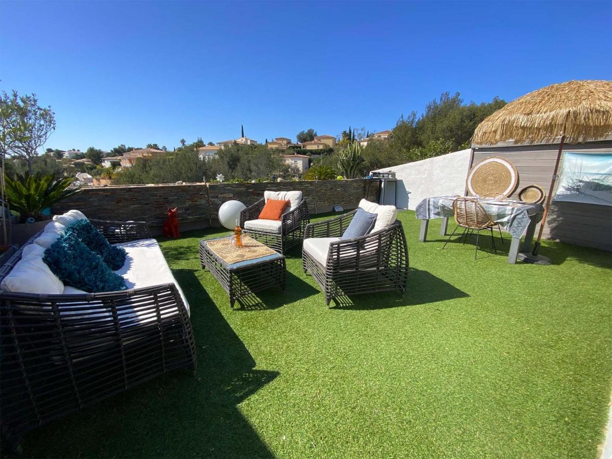 Vuemer Bandol - Grande Terrasse De 45M2 Vue Mer Piscine Parking Екстериор снимка