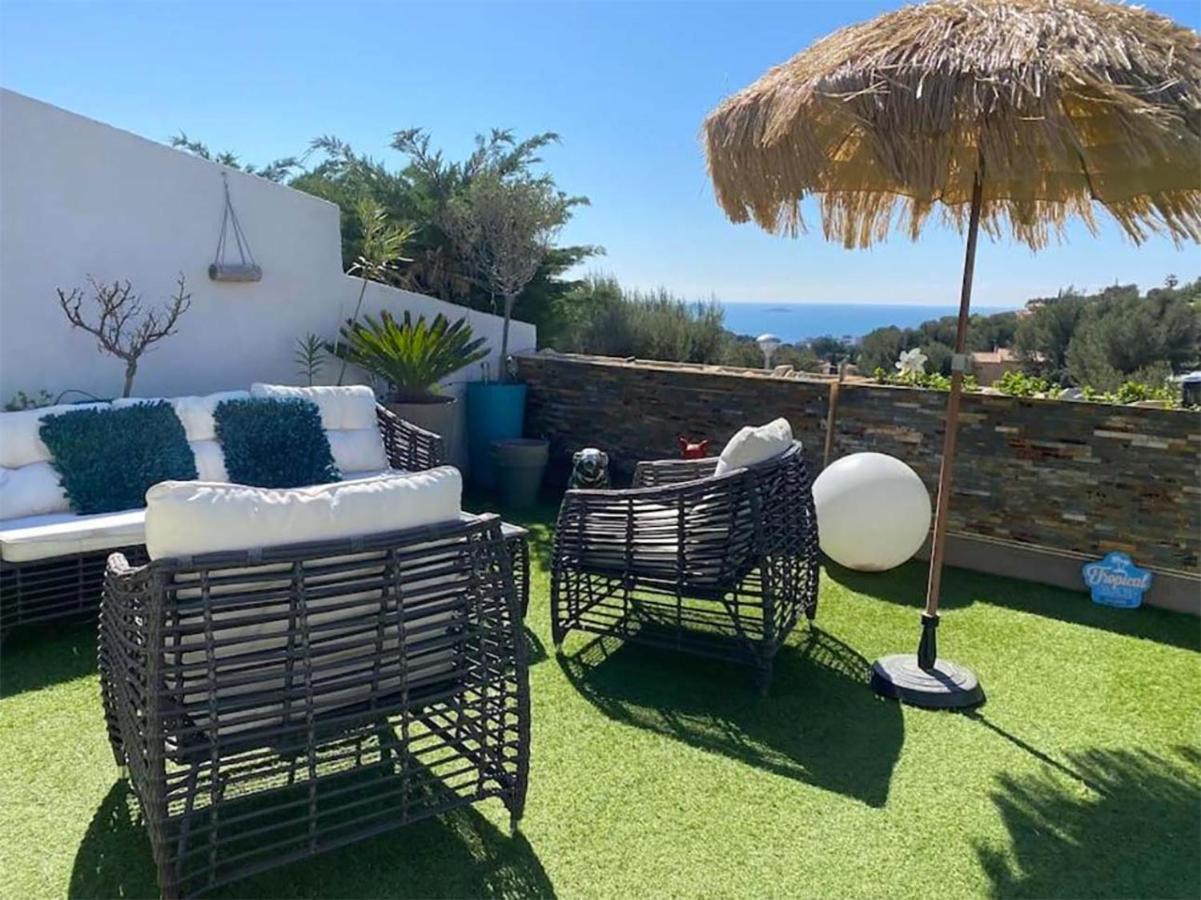 Vuemer Bandol - Grande Terrasse De 45M2 Vue Mer Piscine Parking Екстериор снимка